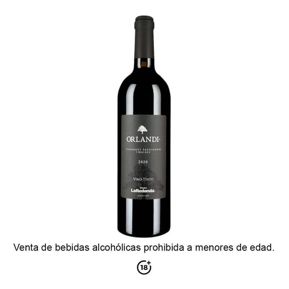 Vino Tinto La Redonda Orlandi Cabernet Sauvignon y Malbec 750 ml