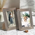 thumbnail image 2 of Homebeez Wood Picture Photo Frame 4"*6" Tabletop and Wall Mounted Display, 2 of 9