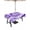 Purple, variant on Outdoor Tablecloths with Umbrella Hole & Zipper, Purple Ombre 54x80 Inch Tablecloth Rectangle, Modern Abstract Tie Dye Painting Art Waterproof Table Cloth, Patio/Pool/Picnic Table Covers