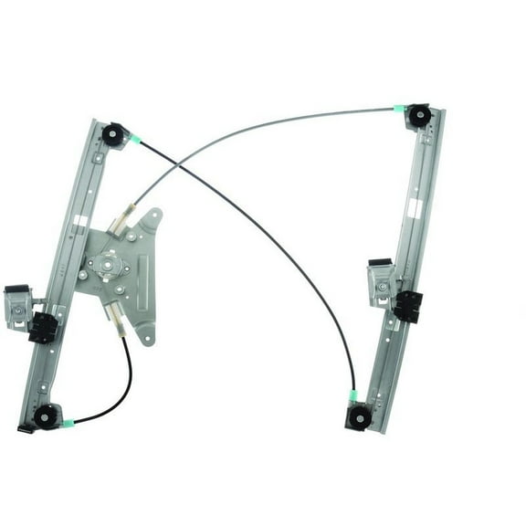 OEG Parts New Window Regulator Front Drivers Side Left LH Replacement For 1996-2001 Audi A4 & 2001 S4, 8D0837461, 740-496, 125-58607L, 125-59282L