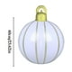 thumbnail image 3 of Adornos navideños, adornos navideños, regalos navideños. Bola navideña inflable de 60 cm para exteriores. Bola navideña inflable de PVC. Adornos para árboles de Navidad., 3 of 8