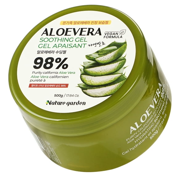 Nathure Garden, face and body Aloe Vera soothing gel 500g