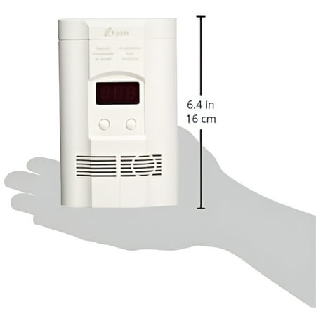 Kidde 900-0113-02, Nighthawk White, Digital Display AC Plug-in, Electrochemical Carbon Monoxide Alarm