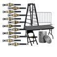 thumbnail image 2 of Set de Accesorios de Lucha Libre con 12 Cinturones - Figures Toy Company, 2 of 2