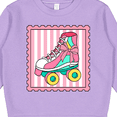 thumbnail image 3 of Inktastic Skating Roller Skate Stamp Toddler Sweatshirt, 3 of 4