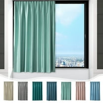 Leodye Blackout Roller Shades, Noise Reducing No Drilling Self-Adhesive Window, thermal Insulated UV Protection Privacy Window Shades for Bedroom 47.24*39.37 inches