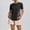 Black, variant on Women's Short Sleeve Shirts Quick Dry Cooling Lightweight Athletic T Shirts Running Workout Tops Blue