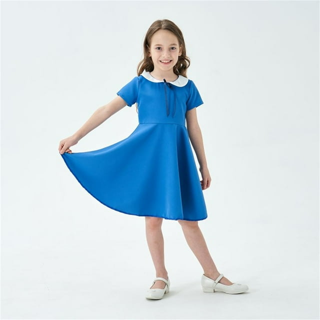 Catégorie de Produits Robes pour Filles Enfants Tout-Petits Bébés Filles Printemps Été Imprimé Robe à Manches Courtes Modèle