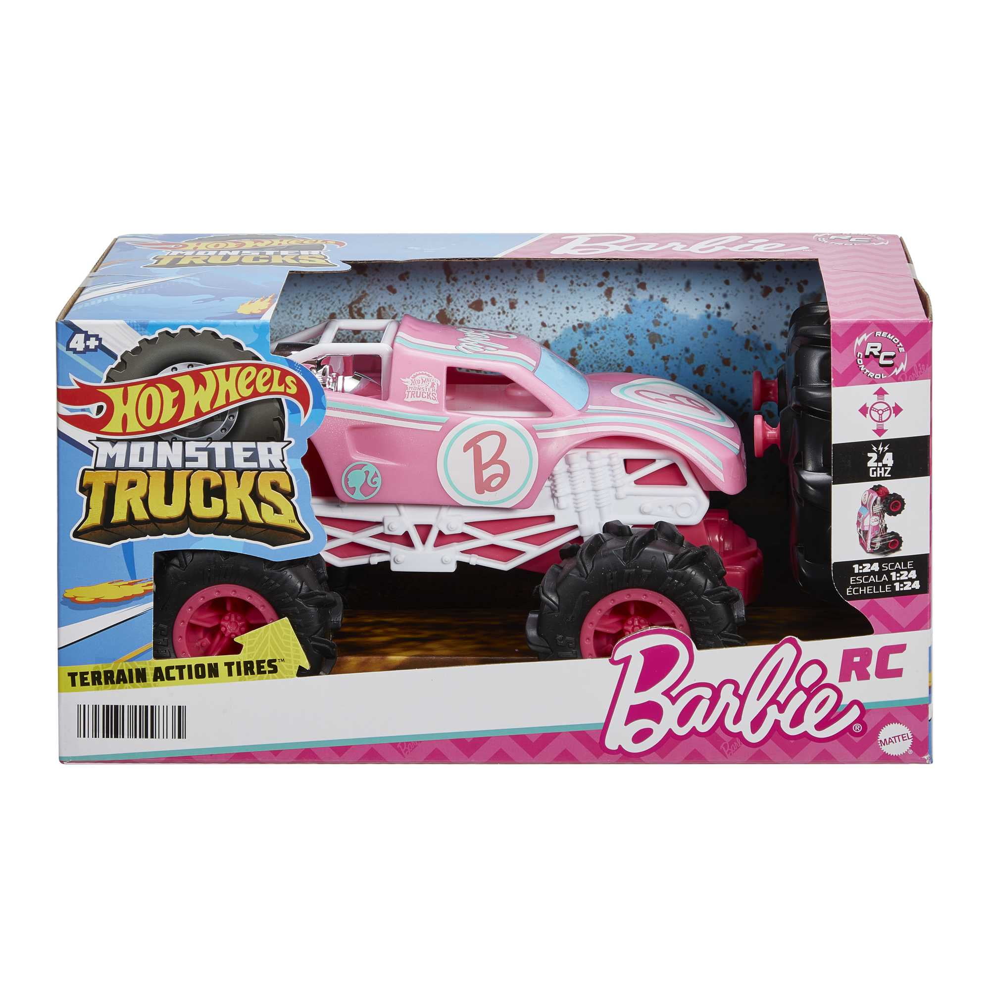 Mattel Hot Wheels Monster Trucks Radio Control Coche de Juguete  Teledirigido