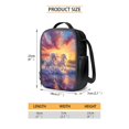 thumbnail image 4 of ZUXONGSY Horse Sunset Cloud Print Kids Backpack for Boys Girls Simple School Bag with Lunch Box Bag,Pencil Case and Water Bottle Holder 4 in 1 Backpack Set with Adjustable Padded Straps, 4 of 6