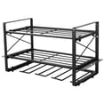 thumbnail image 1 of Power Tool Organizer Drill Holder Wall Mounted Garage Tool Organizer and Storage Metal Drill Storage Rack 3-Tier Power Tool Organizer Heavy Duty Utility Storage Rack for Drill, 1 of 11