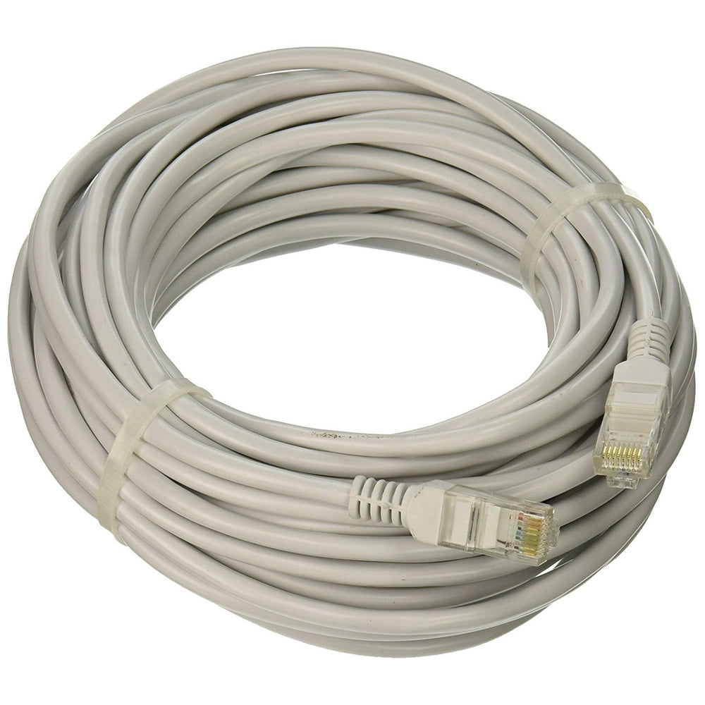 Grey Gold Plated 50FT CAT5 CAT5e RJ45 PATCH NETWORK CABLE 50