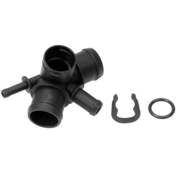 Coolant Hose Connector - Compatible with 2000 - 2002 Audi TT 1.8L 4-Cylinder 2001