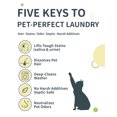 thumbnail image 3 of FurGone Pet Hair Odor & Stain Remover for Laundry, Upgraded Higher Hair Dissolution, 6-Month Supply, Based Powder Detergent for Clothes,Effective Dog & Cat Hair Remover,Septic Safe, 3 of 7