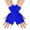 Blue, variant on Ashirexll Winter Gloves Women, Fingerless Gloves for Women, Woolen Fingerless Gloves with Straight Arm Sleeves Knitted Long Cuffs for Ladies
