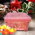 thumbnail image 5 of Candy Color Mini Storage Box, Transparent Small Lock Jewelry Box for Organizing Jewelry, Keys, Cosmetics, Office Supplies, Portable and Cute Storage Solution, 5 of 5