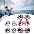 thumbnail image 2 of SIEYIO Light Weight Fly Fishing Reels Sound Hand Reels Metal Fishing Hand Wheel Driving Cart Reels Wheel Fishing Accessories, 2 of 8