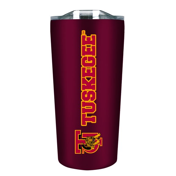 Tuskegee Golden Tigers 18oz. Soft Touch Stainless Steel Tumbler