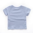 thumbnail image 3 of Kids T Shirts for Boys Girls Casual Toddler Short Sleeve Shirt Blue T Shirts Toddler Baseball Shirt 4T Summer Clothes Boy, 3 of 8