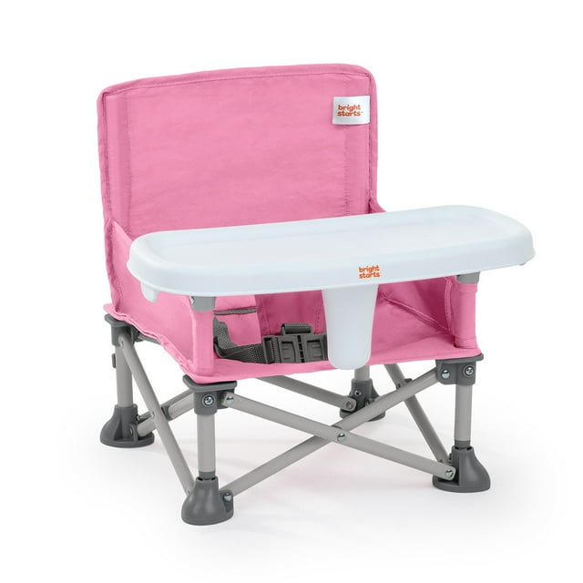 Bright Starts - Siège d'Appoint Portatif Pop ‘N Sit - Rose
