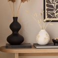 thumbnail image 4 of Bouclair Vase de Table Beige Décoratif avec Tiges Gravées, 4 of 5