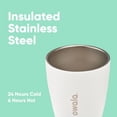 thumbnail image 4 of Vaso de café Owala SmoothSip con aislamiento de acero inoxidable de 300 ml, 4 of 5