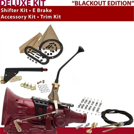 American Shifter FMX Shifter Kit 10 in. E-Brake Cable Clamp Trim Kit for CB7EF