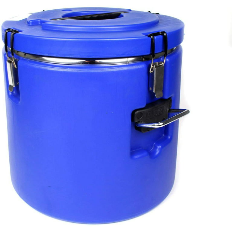 Vollum Blue Insulated Container with Stainless Steel Interior 48 Liter