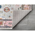 thumbnail image 6 of GLN Rugs Ayder - Indoor, Machine Washable Area Rug 2'6"x6'6" Turkish Pink Home Carpet, All Ages, 6 of 8