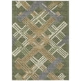 thumbnail image 2 of Addison Rugs Chantille Indoor/Outdoor Transitional Geometric Olive Machine Washable Rectangle Rug, 8' x 10', 2 of 8