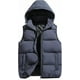 thumbnail image 1 of Chaleco acolchado de invierno para hombre con capucha extraíble para exteriores, 1 of 5