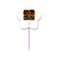 thumbnail image 1 of Walnut pastel de luna el Festival de mediados de otoño Selección de pastelitos Star lable Flag en palillos de dientes, 1 of 3