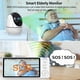 thumbnail image 4 of Monitores para Ancianos con Cámara y Audio Pantalla de 5'' Sin WiFi/Aplicación Monitores de Habitación para Monitoreo de Ancianos Detección de Caídas para Personas Mayores Monitores para Bebés para Cu, 4 of 5