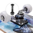 thumbnail image 4 of Skateboard Hardware Kit 1-1/8", 8pcs Carbon Steel Grade 8.8 Mounting Screws Nuts for Skateboard Cruiser, Black, 4 of 5