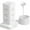 White (1 Pack), variant on Aioneus Power Strip Tower Surge Protector with 12 Outlets & 4 USB Ports, 6ft Cord, White