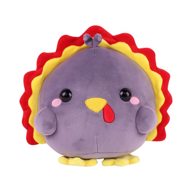 Muñeco de pollo de dibujos animados Decoración navideña Decoración para el sofá del hogar Muñeco bonito