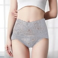 thumbnail image 2 of NAFUU Women's Underwear Lace Panties Womens Sexy Lace Panties Tummy Control High Waisted Full Coverage Panties Ladies Briefs Stretch Briefs Panties, 2 of 6
