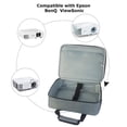 thumbnail image 4 of Maletín de transporte para proyectores Doksmeria con almacenamiento de accesorios, 4 of 7