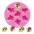 thumbnail image 3 of Moldes de panal de abeja, decoración de pasteles de chocolate, moldes de fondant, molde de panal de silicona, 3 of 3