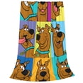 thumbnail image 6 of Lsque Scooby-Doo Pattern Fuzzy Fleece Throw Blanket Extra Large,Super Soft,Fluffy and Warm Blankets for Couch,Bed,All Season Use (40"x30"), 6 of 7