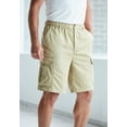 thumbnail image 4 of KingSize Men's Big & Tall Knockarounds 8" Full-Elastic Cargo Shorts, 4 of 4