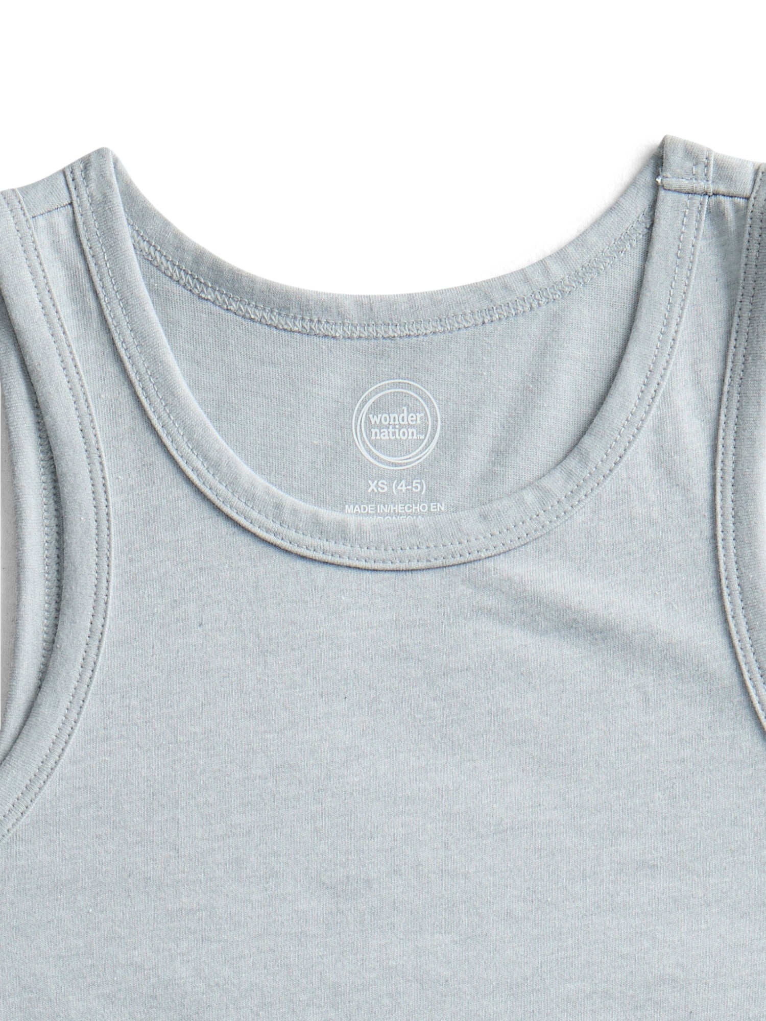Wonder Nation Boys Kid Tough Tank Top, Sizes XS-XXL and Husky