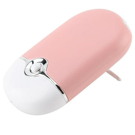 

Zerodis Portable Mini USB Rechargeable Bladeless Fan Air Conditioning Cooling Eyelash Fan For Home Office Bladeless Fan