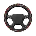 thumbnail image 3 of Balery Vintage Gaming print Steering Wheel Covers Elastic Skidproof Steering Wheel Protective Cover Case for Men Women Universal 15 Inches Cars Accessories, 3 of 8