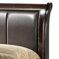 thumbnail image 2 of Cappuccino king sleigh bed no foundation required and with extra storage, 2 of 2