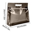 thumbnail image 3 of Twfbrm Clear PVC Travel Bags, Waterproof Leakproof Storage Bag with Zipper and Handle, Portable Reusable Makeup Cosmetic Bags for Travel, Swimsuit, Beach, Toiletries, 3 of 6
