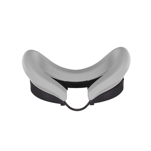 Funda Silicona para Ojos Cojín Facial Antisudor para Gafas Meta Quest 3 VR (gris)