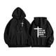 thumbnail image 4 of MHFRRA Sudadera con Capucha Estampada, Cómoda Sudadera con Capucha con Un Elegante Diseño Gráfico para Uso Informal y Actividades Al Aire Libre Negro, 4 of 5
