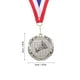 thumbnail image 5 of Medallas de bádminton para premios Medallas de premios de metal para ganadores Para fiestas deportivas Metales para premios Metales para premios Medallas de premios deportivos, 5 of 8