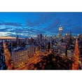 thumbnail image 3 of Berenholtz, Richard 18x14 Black Modern Framed Museum Art Print Titled - Chelsea and Midtown Manhattan, 3 of 5